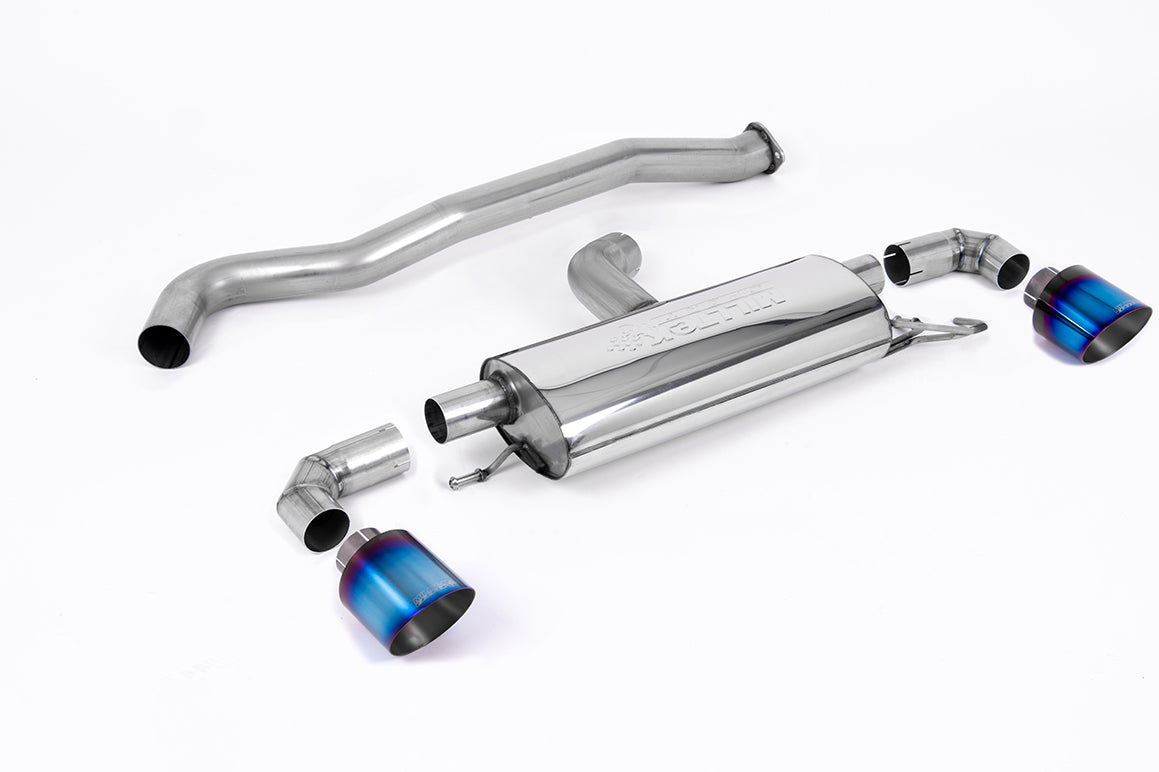 Milltek Sport Toyota / Lexus Yaris Gen 1 OPF/GPF-back, GR & GR Circuit Pack 1.6T (SSXTY130)