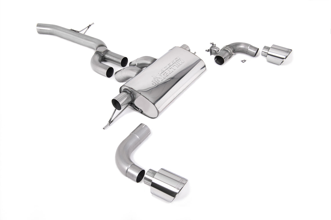 Milltek Sport Toyota / Lexus Supra A90 OPF/GPF-back, GT-115 Polished (SSXTY139)