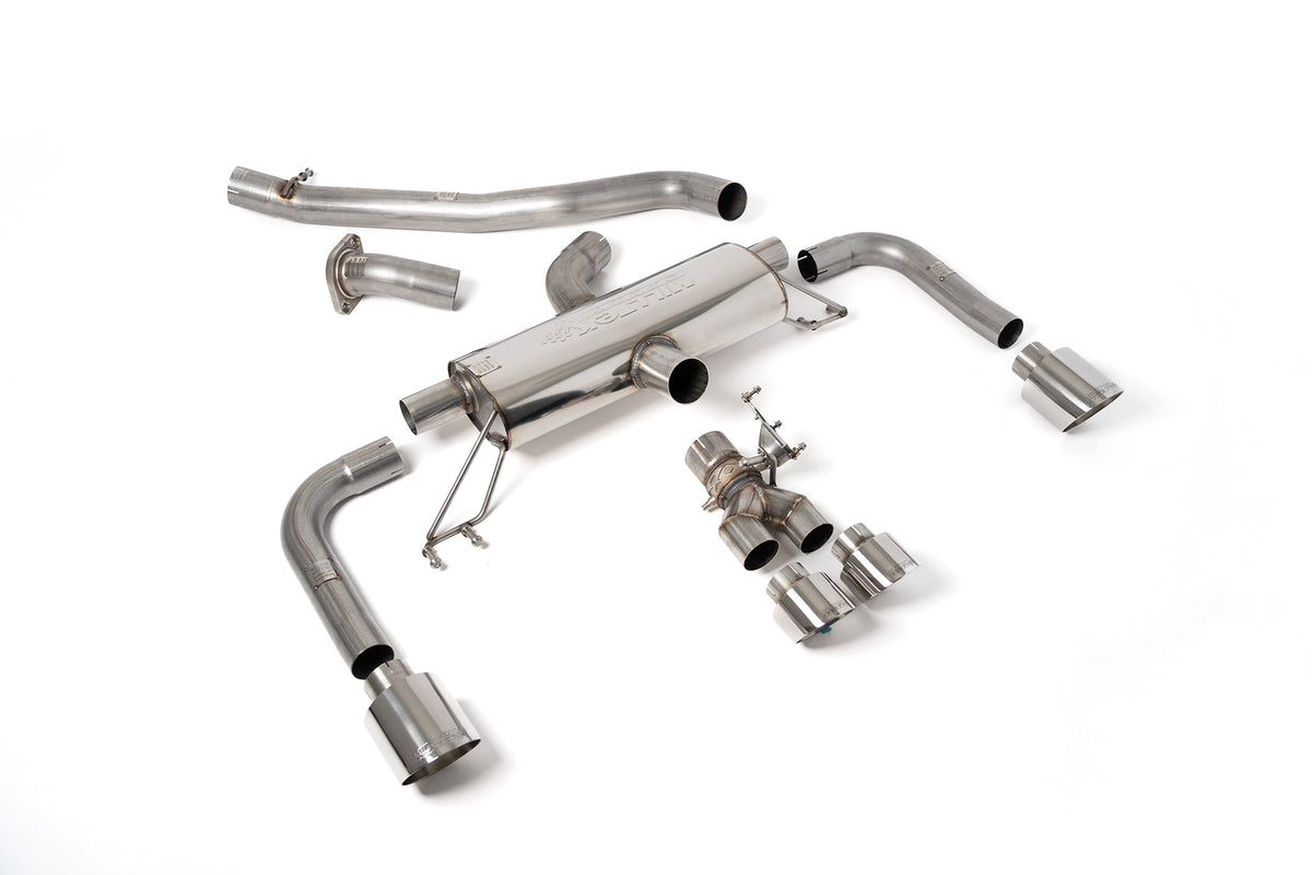 Milltek Sport Toyota / Lexus Corolla GR Corolla Secondary Cat-back, Non-Res (SSXTY145)