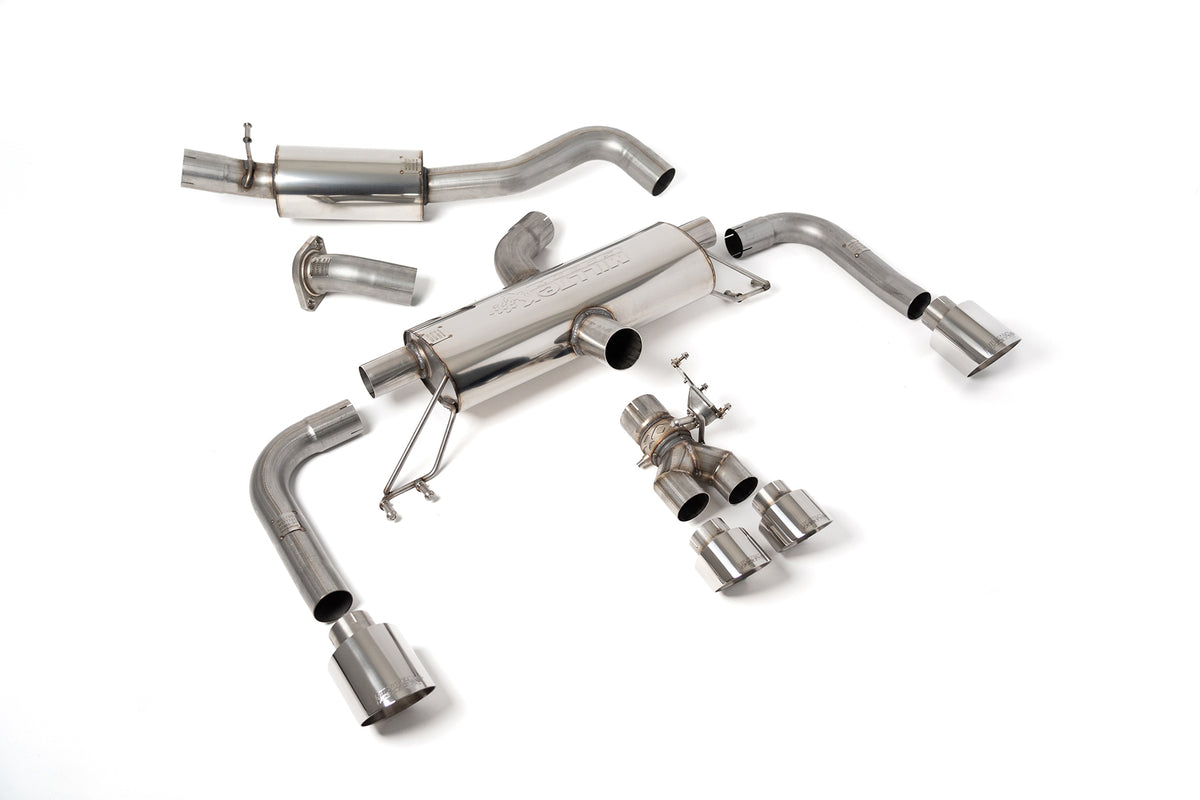 Milltek Sport Toyota / Lexus Corolla GR Corolla Secondary Cat-back, Resonated (SSXTY155)