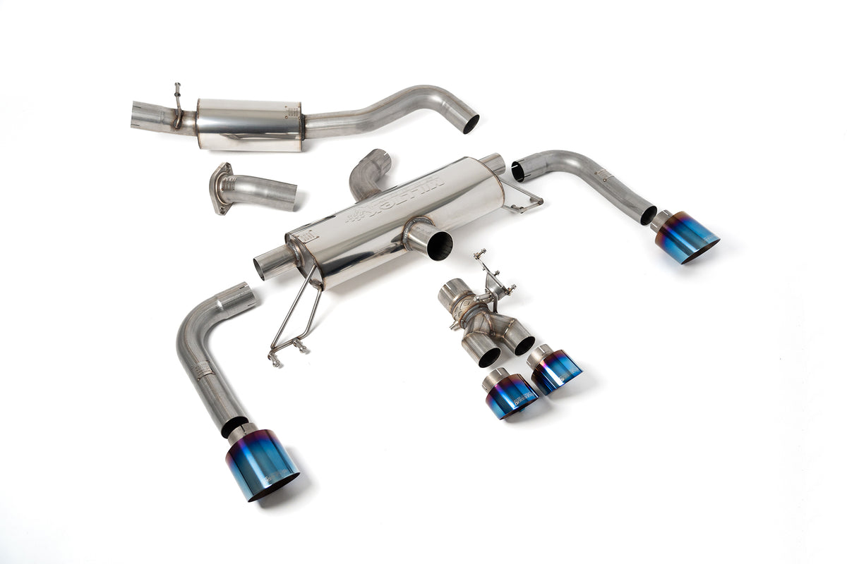 Milltek Sport Toyota / Lexus Corolla GR Corolla Secondary Cat-back, Resonated (SSXTY158)