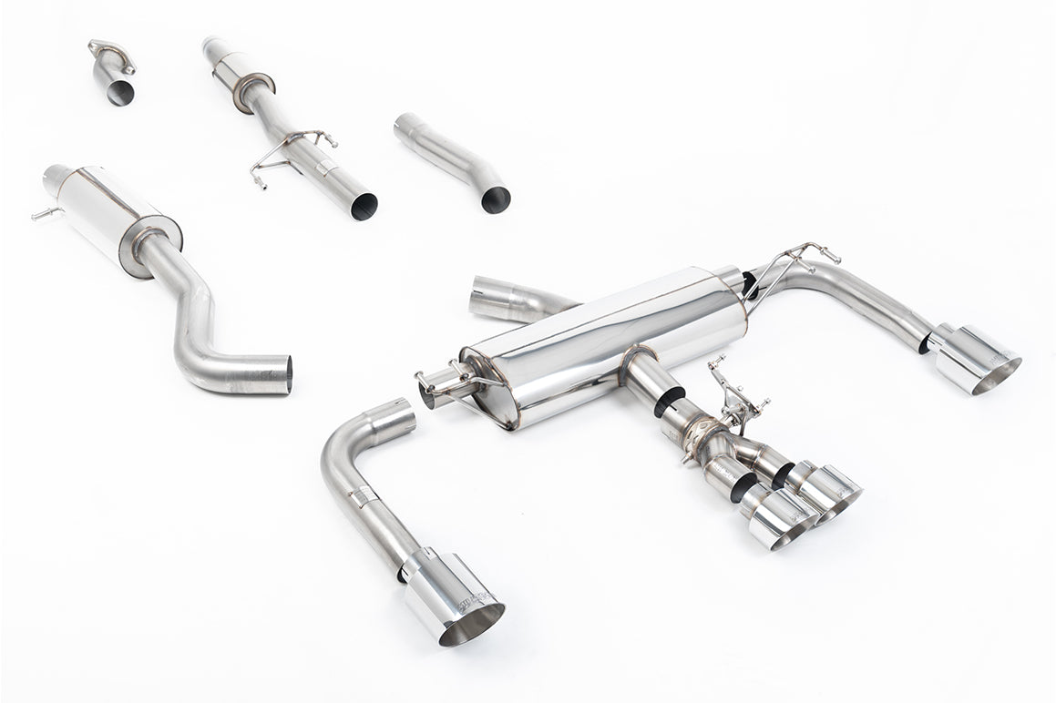 Milltek Sport Toyota / Lexus Corolla GR Corolla Primary Cat-back, Resonated (SSXTY159)