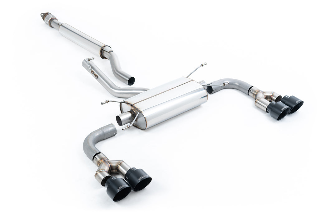 Milltek Sport Toyota / Lexus GR86 Secondary Cat-back, Resonated (SSXTY162)