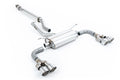 Milltek Sport Toyota / Lexus GR86 Secondary Cat-back, Resonated, Quad Polished (SSXTY163)