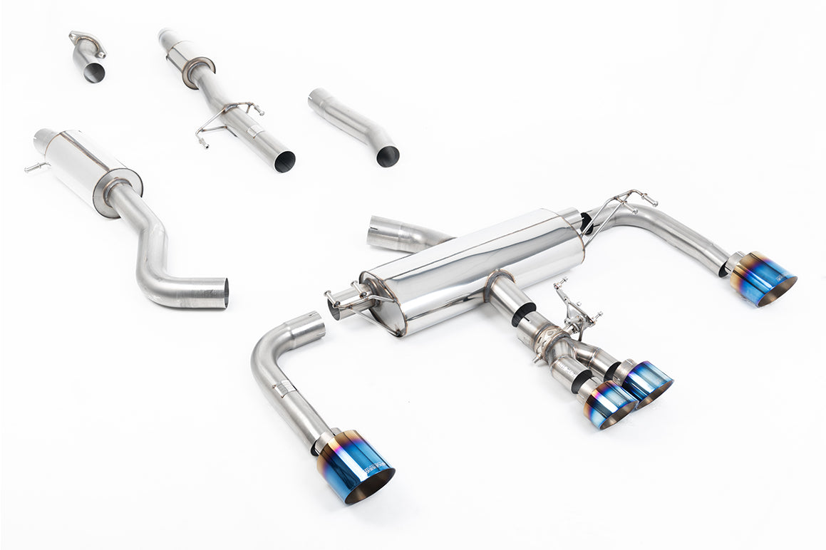 Milltek Sport Toyota / Lexus Corolla GR Corolla Primary Cat-back, Resonated (SSXTY166)