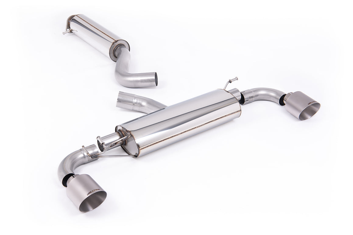 Milltek Sport Toyota / Lexus Yaris Gen 2 OPF/GPF-back, GR 1.6T, OPF/GPF Back (SSXTY202)