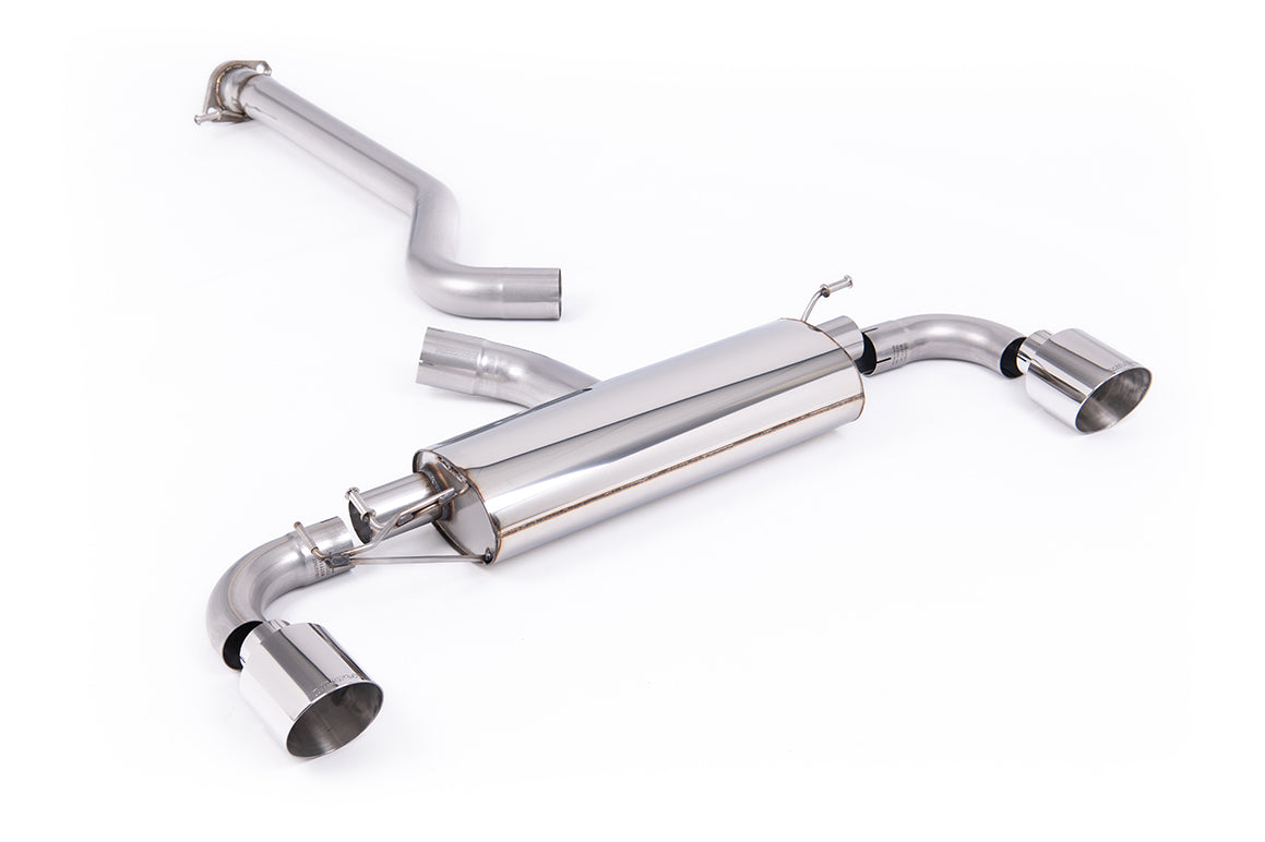 Milltek Sport Toyota / Lexus Yaris Gen 2 OPF/GPF-back, GR 1.6T, OPF/GPF Back (SSXTY205)