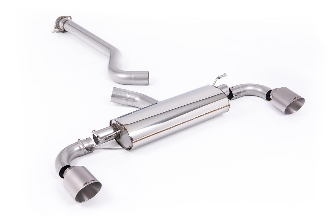 Milltek Sport Toyota / Lexus Yaris Gen 2 OPF/GPF-back, GR 1.6T, OPF/GPF Back (SSXTY207)
