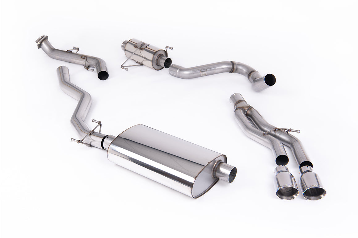 Milltek Sport Toyota / Lexus Tacoma Cat-back, Resonated, GT-100 Polished (SSXTY213)