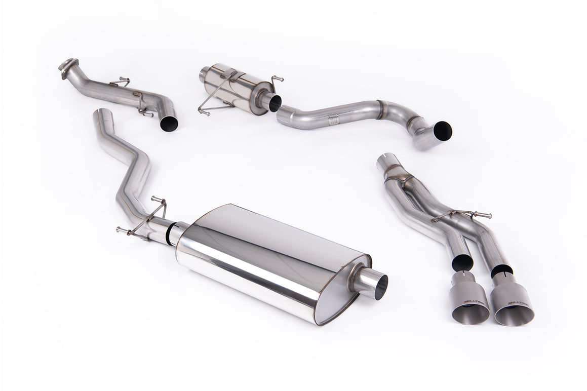 Milltek Sport Toyota / Lexus Tacoma Cat-back, Resonated (SSXTY215)