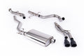 Milltek Sport Toyota / Lexus Tacoma Cat-back, Non-Res, GT-100 Cerakote Black (SSXTY218)