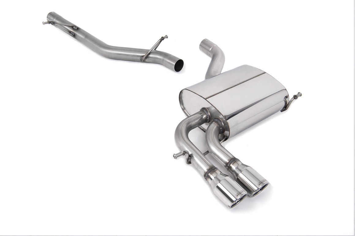 Milltek Sport Cat-back - Audi A3 2.0T FSI quattro 5 door SportBack - Non-resonated (Louder)