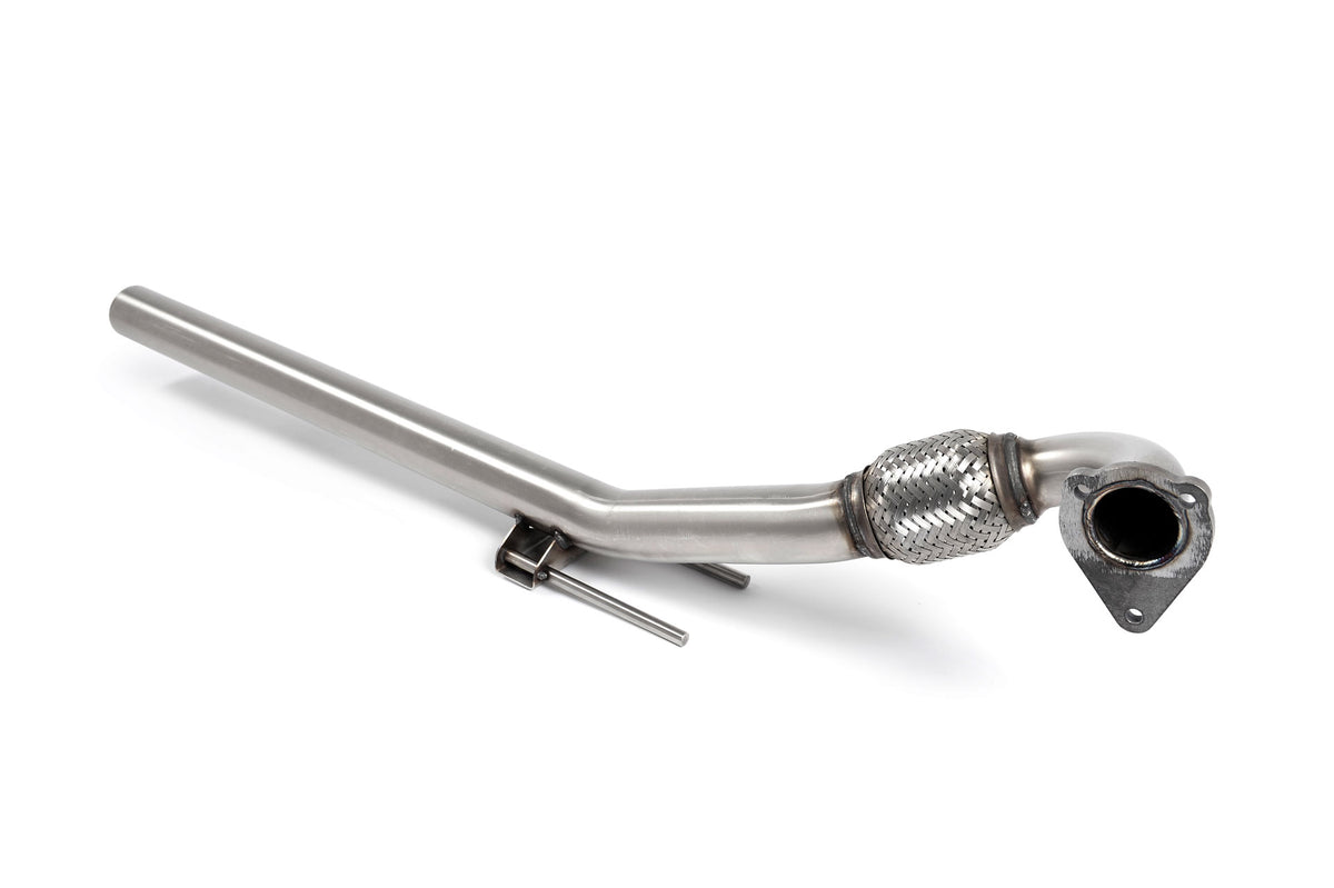Milltek Sport Large-bore Downpipe - Audi A3 / Seat Leon / Skoda Octavia + more - Removes the catalyst. Must be fitted with the Milltek Sport cat-back system