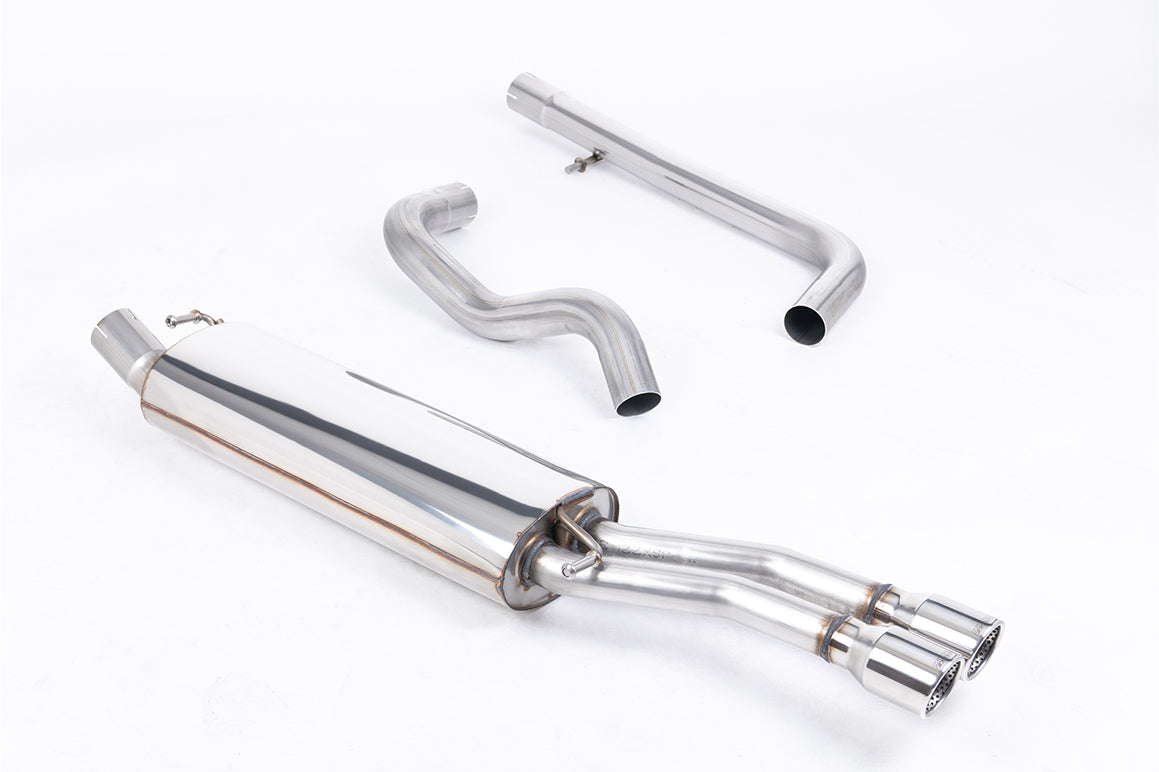 Milltek Sport Cat-back - Volkswagen Bora / Volkswagen Jetta - Non-resonated (louder). Requires the lower rear valance from the 1.8T Bora - available from your local VW dealer