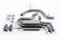 Milltek Sport Audi A3 / Seat Leon / Volkswagen Golf Cat-back, Non-Resonated (SSXVW147)