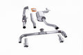 Milltek Sport Volkswagen Golf / Scirocco Turbo-back including Hi-Flow Sports Cat, Race (SSXVW152)