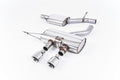 Milltek Sport Volkswagen Golf Mk6 R Cat-back, Resonated, Polished (SSXVW163)