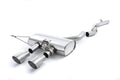 Milltek Sport Volkswagen Golf Mk6 R Cat-back, Non-Resonated, Titanium (SSXVW165)