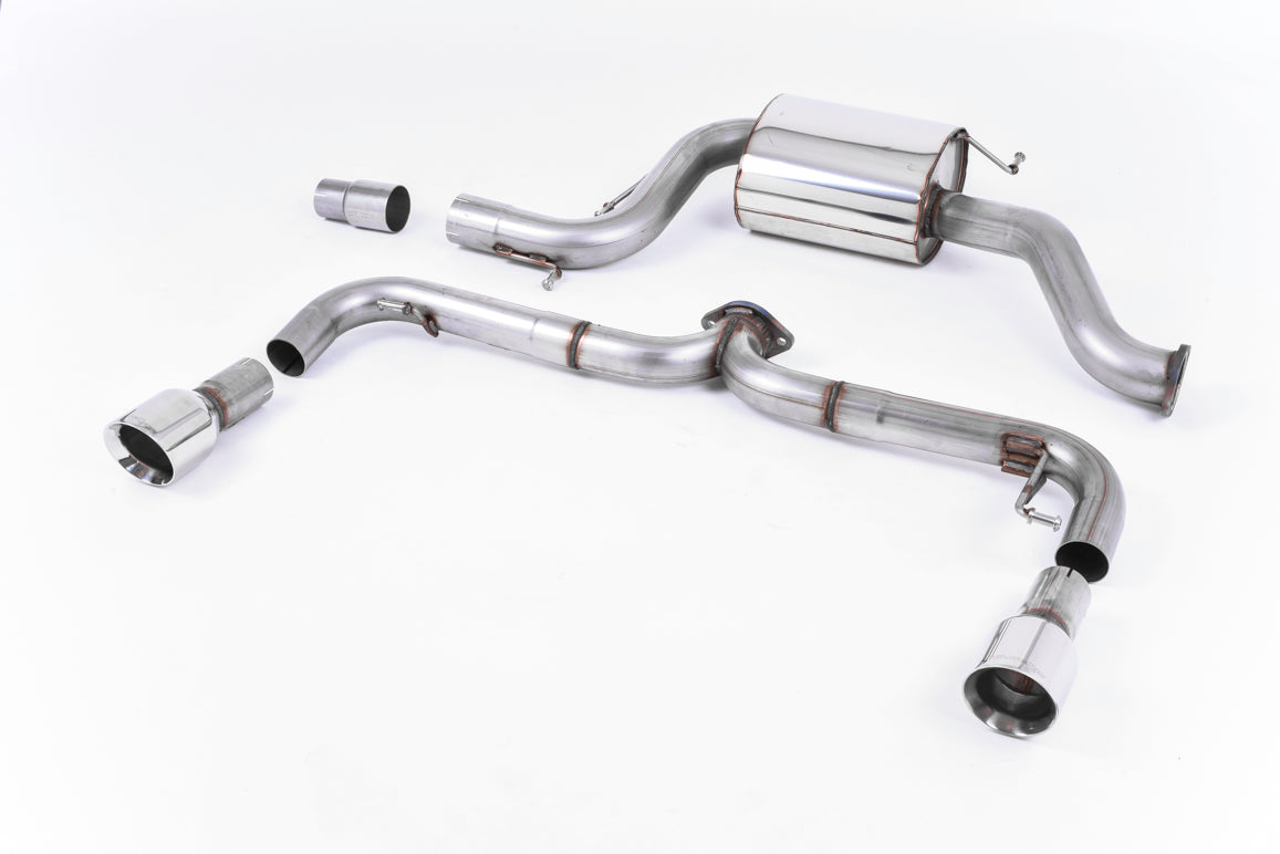 Milltek Sport Cat-back - Volkswagen Golf Mk6 GTi Edition 35 - Non-resonated (louder). 3-inch Race System