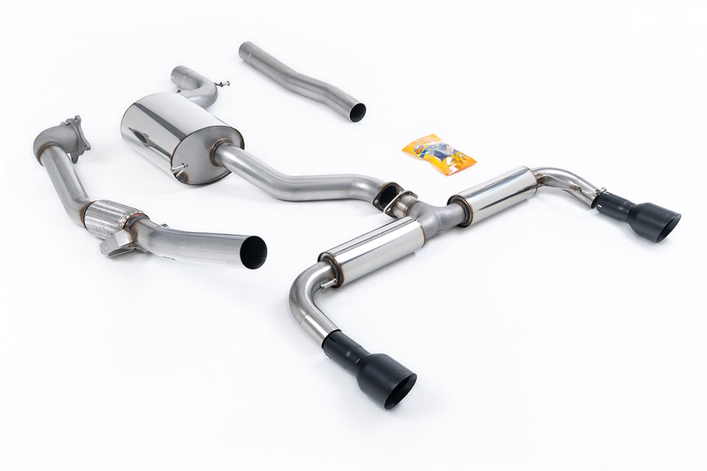 Milltek Sport Volkswagen Golf Mk6 GTi Turbo-back excluding Hi-Flow Sports Cat, Race (SSXVW188)