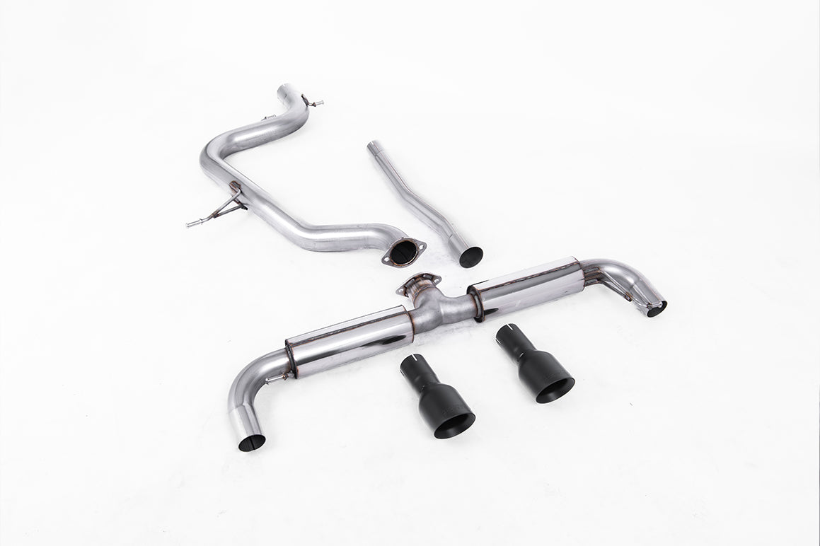 Milltek Sport Volkswagen Golf Mk6 GTD OPF/GPF-back, Dual black (SSXVW189)
