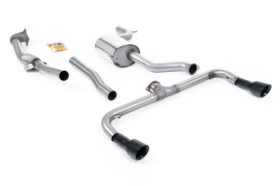 Milltek Sport Volkswagen Scirocco R Turbo-back excluding Hi-Flow Sports Cat, Race (SSXVW191)