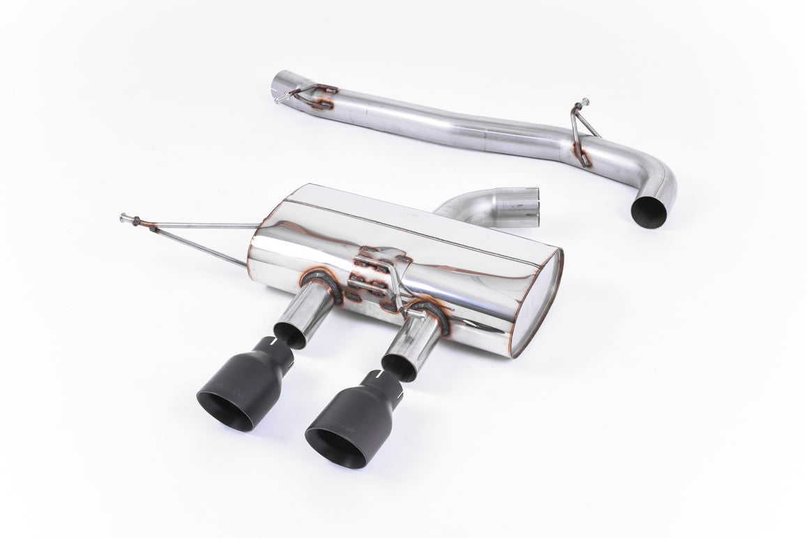 Milltek Sport Cat-back - Volkswagen Golf Mk6 R 2.0 TFSI 270PS - 3-inch Race System. Non-resonated (louder).