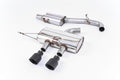 Milltek Sport Volkswagen Golf Mk6 R Cat-back, Resonated, Race (SSXVW220)
