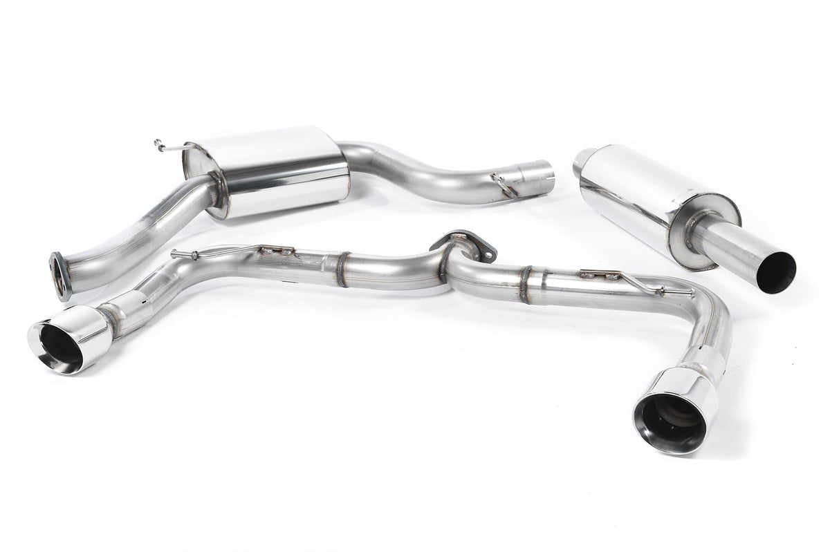 Milltek Sport Cat-back - Volkswagen Golf MK7 GTi (including GTi Performance Pack Clubsport & Clubsport S models) - Louder. Polished Tips