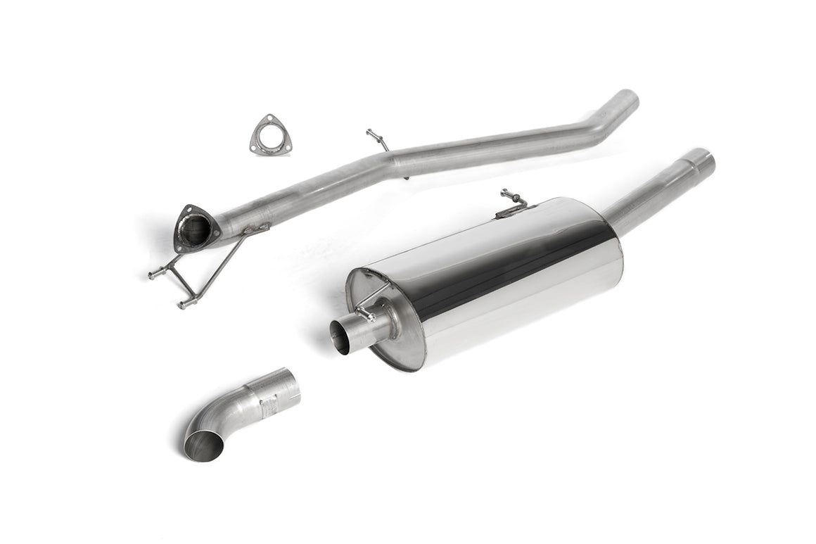 Milltek Sport Cat-back - Volkswagen Amarok 2.0 BiTDI 163 & 180PS - Discreet tailpipe (tailpipe exits in the OE position)