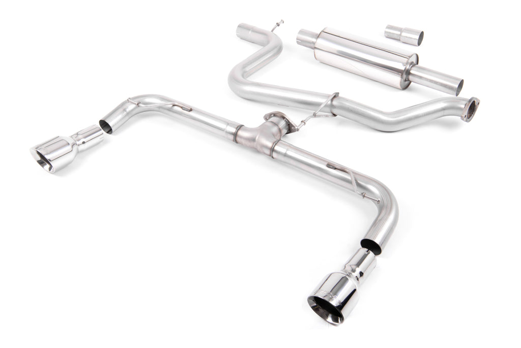 Milltek Sport Volkswagen Golf MK7 GTD Cat-back, Resonated (SSXVW246)