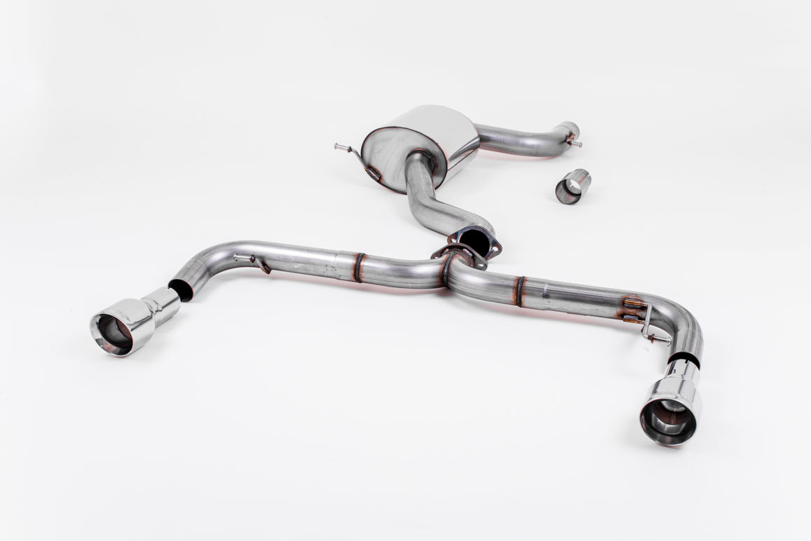 Milltek Sport Cat-back - Volkswagen Golf Mk6 GTi 2.0 TSI 210PS - 3-inch Race System. Non-resonated (louder)