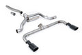 Milltek Sport Volkswagen Scirocco GT Cat-back, Oval Cerakote Black (SSXVW250)