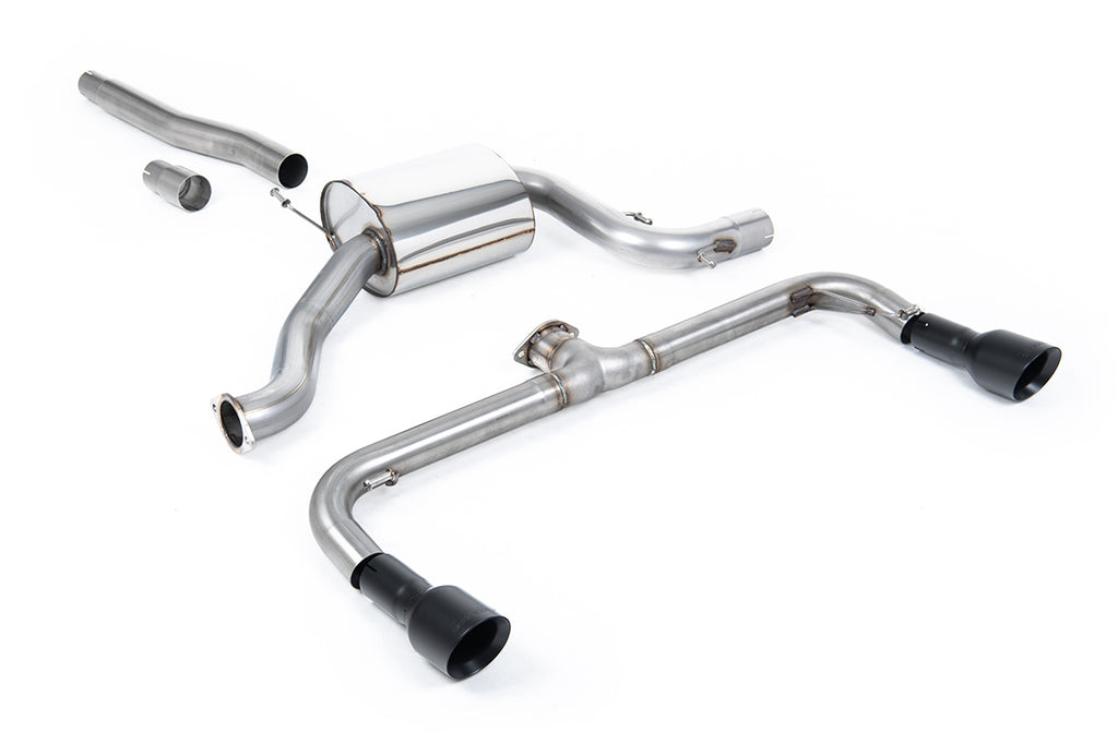 Milltek Sport Volkswagen Scirocco GT Cat-back, GT-100B Black (SSXVW251)