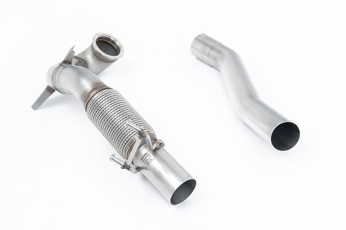 Milltek Sport Large-bore Downpipe and De-cat - Seat Leon / Volkswagen Golf / Volkswagen Jetta - Must be fitted with a Milltek Sport cat-back system