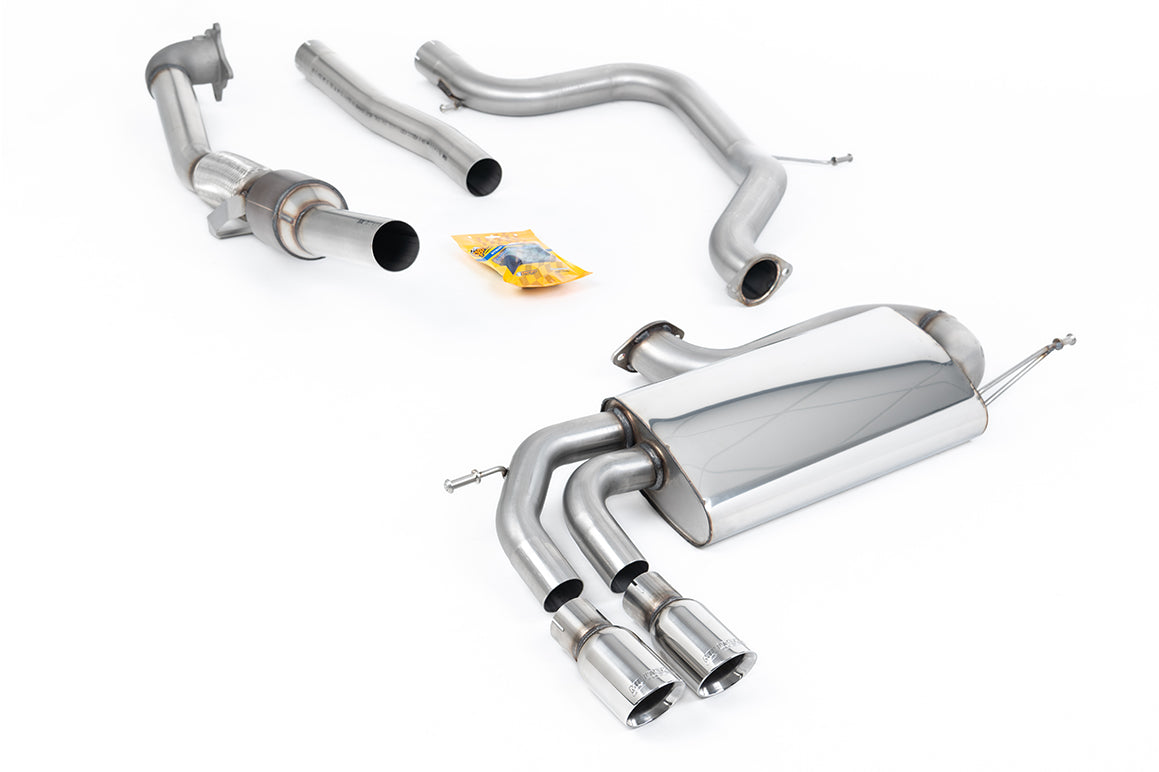 Milltek Sport Volkswagen Golf Turbo-back including Hi-Flow Sports Cat, Non-Res (SSXVW277)