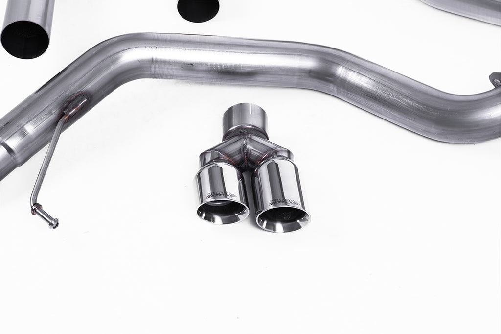 Milltek Sport Volkswagen Jetta Mk6 GLI Turbo-back including Hi-Flow Sports Cat, Twin Polished (SSXVW291) - photo 2