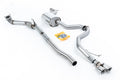 Milltek Sport Volkswagen Jetta Mk6 GLI Turbo-back excluding Hi-Flow Sports Cat, Twin Polished (SSXVW292)