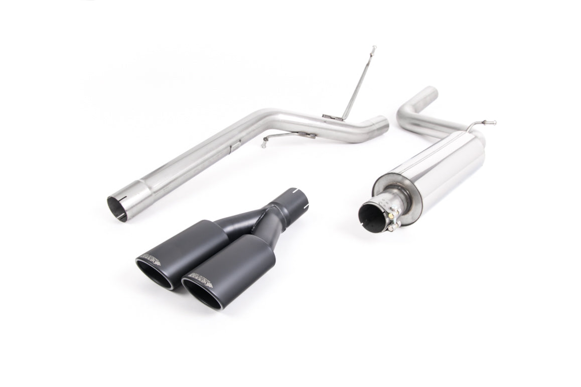 Milltek Sport Volkswagen Caddy OPF/GPF-back, Resonated, Twin Oval Black (SSXVW301)
