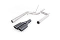 Milltek Sport Volkswagen Caddy OPF/GPF-back, Non-Resonated, Twin Oval Black (SSXVW302)