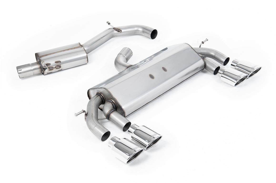 Milltek Sport Volkswagen Golf MK7 R Cat-back, Resonated, Non-Valved (SSXVW308)