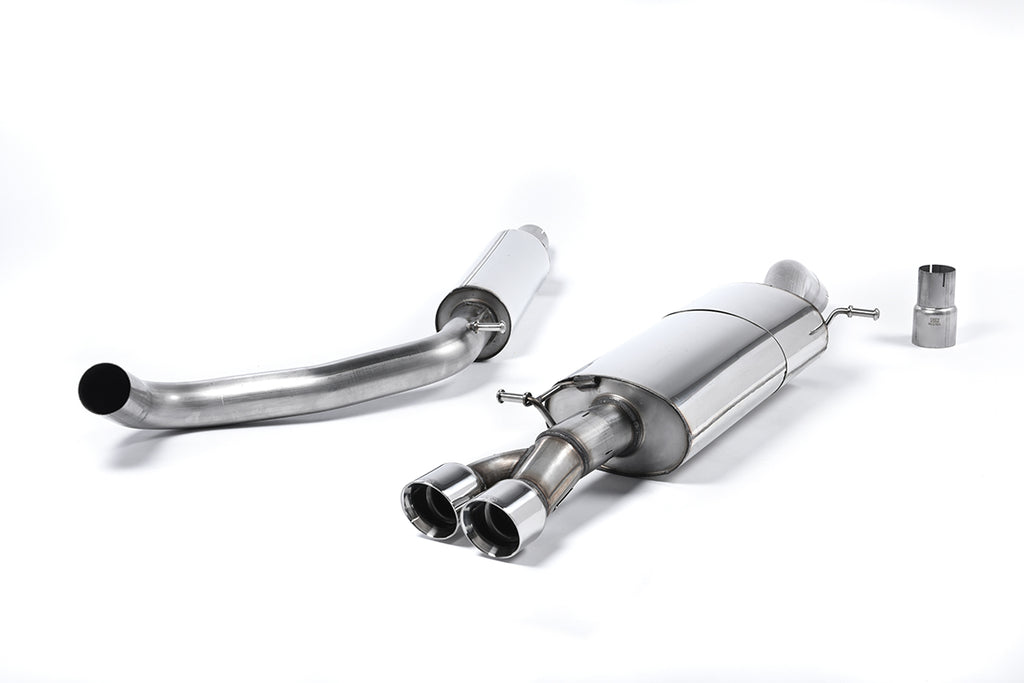 Milltek Sport Volkswagen Polo GTI Cat-back, Resonated, Twin Polished (SSXVW322)