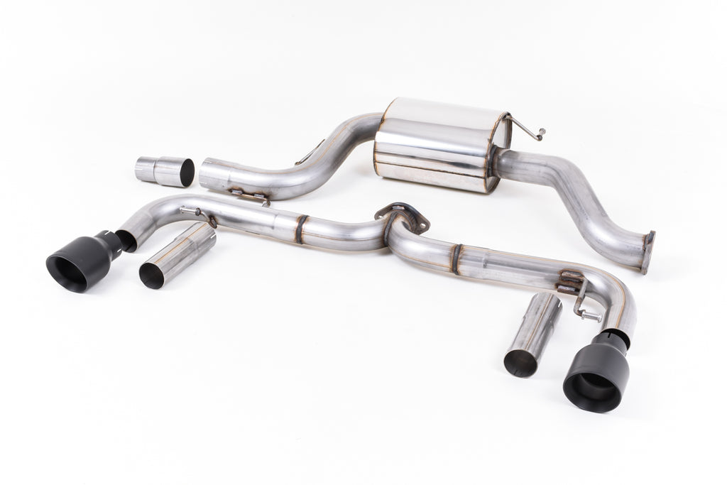 Milltek Sport Volkswagen Beetle Cat-back, Non-Resonated, Cerakote Black (SSXVW342)