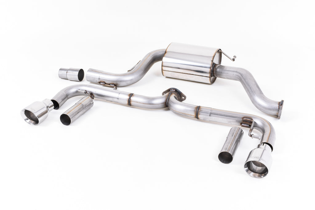 Milltek Sport Volkswagen Beetle Cat-back, Non-Resonated, Polished (SSXVW343)