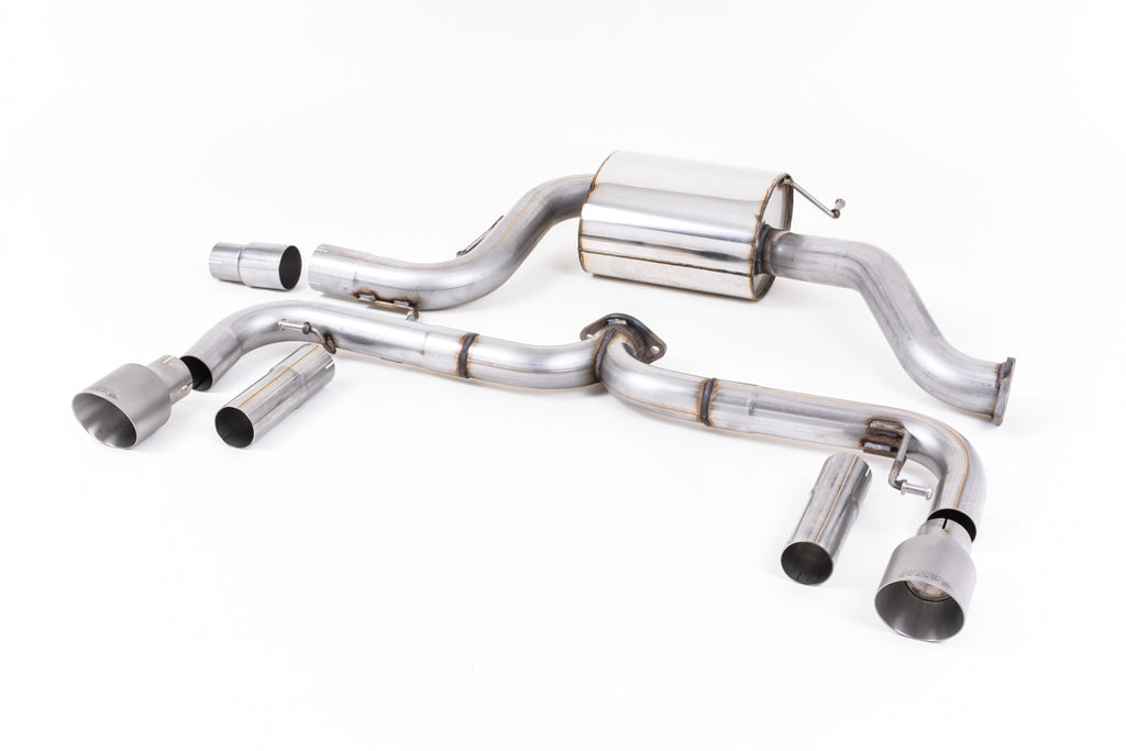 Milltek Sport Volkswagen Beetle Cat-back, Non-Resonated, Titanium (SSXVW344)