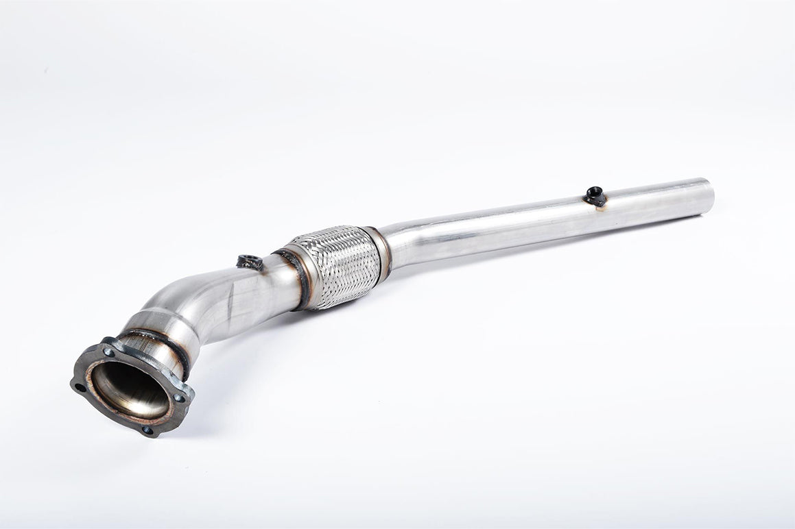 Milltek Sport Large-bore Downpipe and De-cat - Audi A3 / Seat Leon / Skoda Octavia + more - Fot fitment to the OE cat back system only and requires a Stage 2 ECU remap