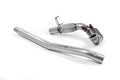 Milltek Sport Seat Leon / Volkswagen Golf / Jetta Large Bore Downpipe and Hi-Flow Sports Cat, For fitment to the OE exhaust