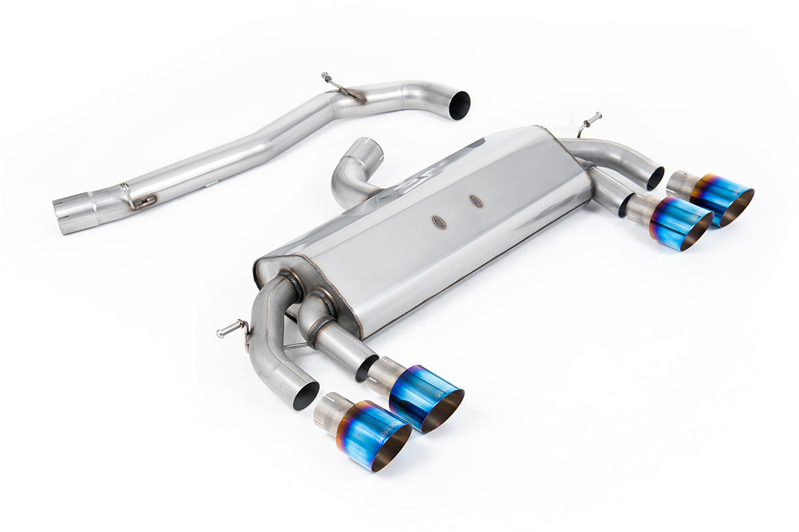 Milltek Sport Volkswagen Golf MK7 R Cat-back, Non-Res, Non-Valved (SSXVW410)