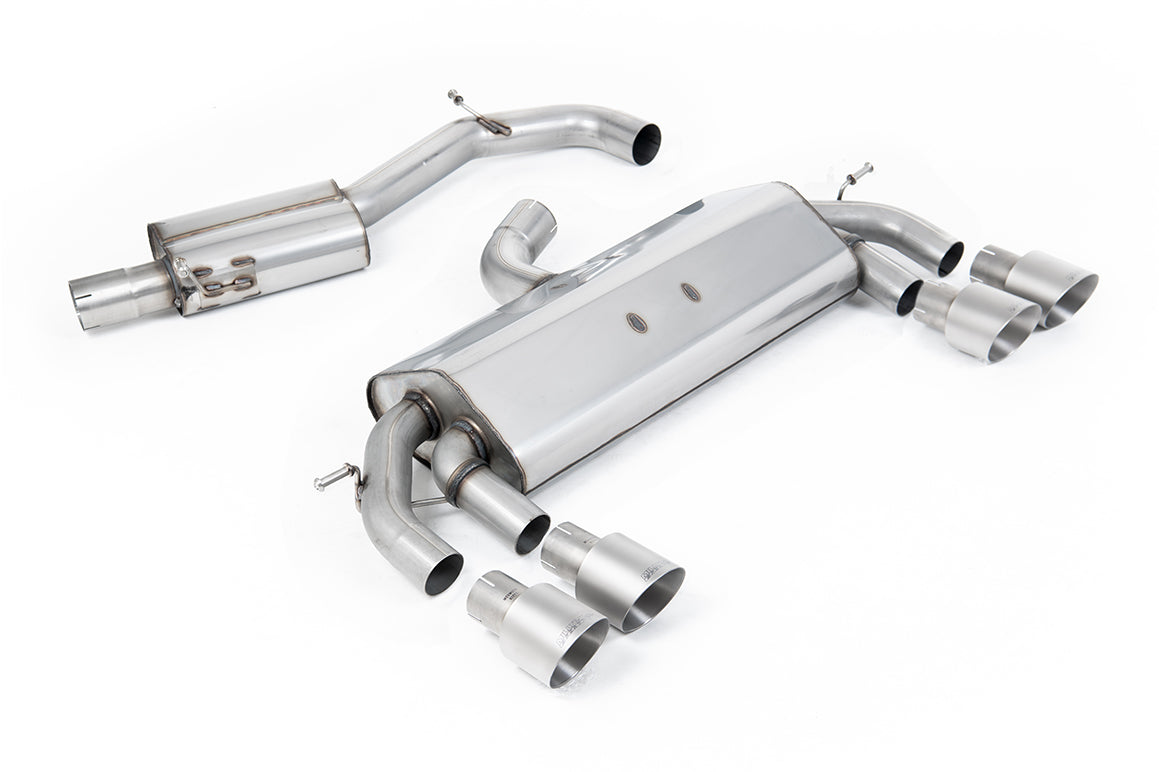 Milltek Sport Volkswagen Golf MK7 R Cat-back, Resonated, Non-Valved (SSXVW413)