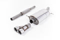 Milltek Sport Volkswagen Polo GTI Cat-back, Non-Resonated, Twin Polished (SSXVW415)
